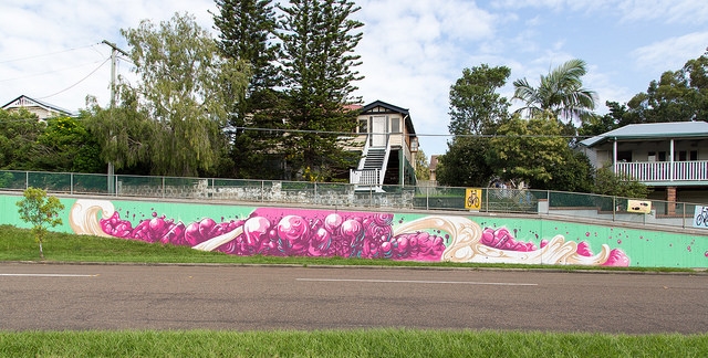 Annerley’s View Street Brightens Up with Daniel Brook’s Ice-Cream Dreams Artwork