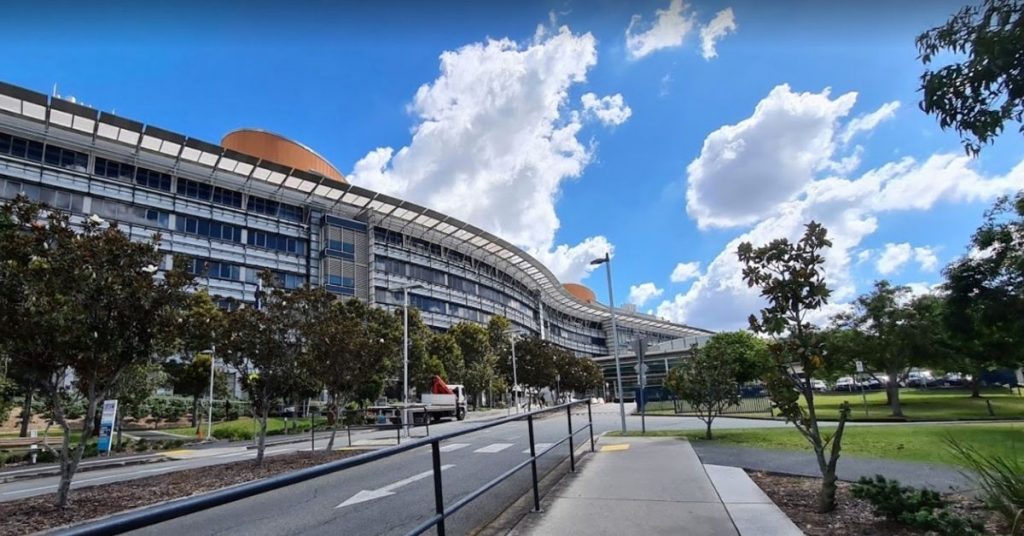 First Vaccine Rollout Woolloongabba Hospital is