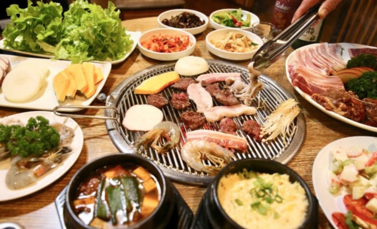 The Popular Restaurant Red and Green Offers Woolloongabba a Korean BBQ Buffet