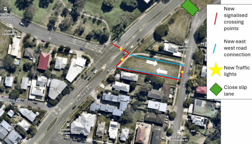 Fairfield Road Roundabout